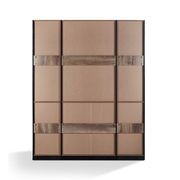 REGGIE Display Unit 160cm - Warm Oak & Black gallery detail image
