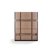 REGGIE Display Unit 160cm - Warm Oak & Black gallery detail image