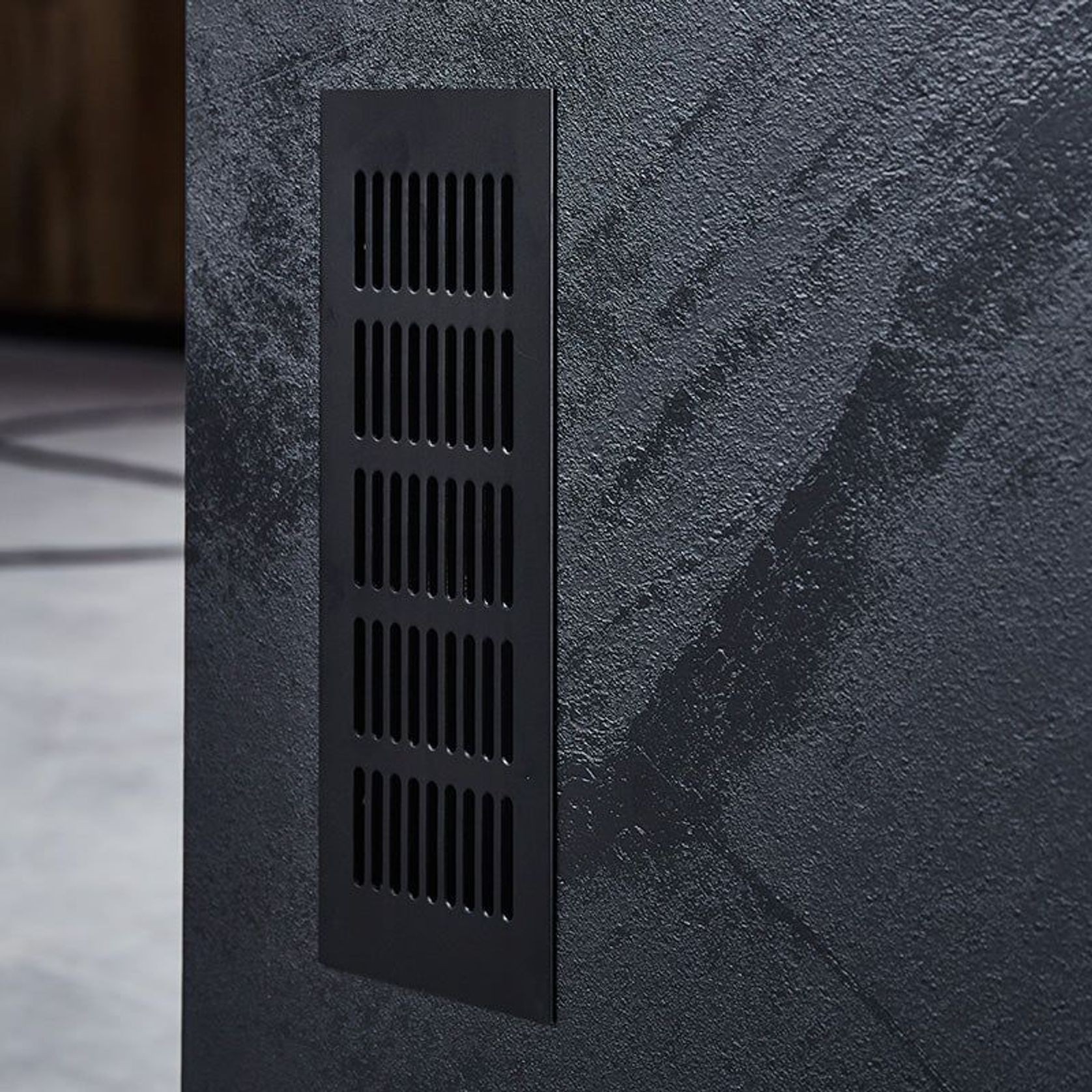 ARTO Single Workstation Desk with Right Cabinet 1.2M - Warm Oak & Black gallery detail image