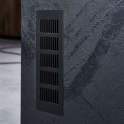 ARTO Single Workstation Desk with Right Cabinet 1.2M - Warm Oak & Black gallery detail image