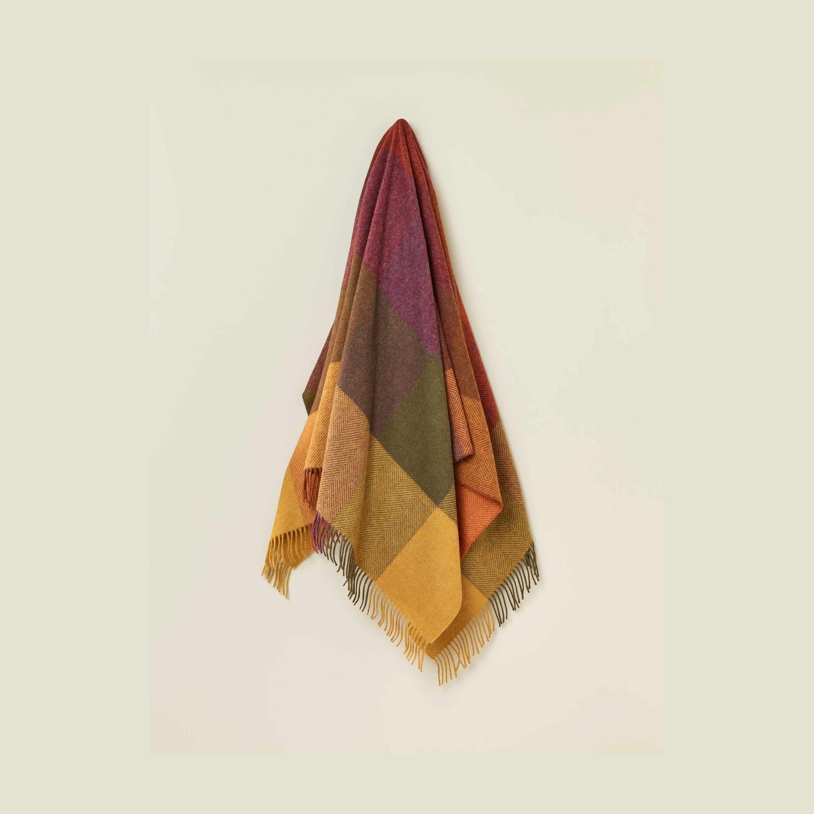 NZ Wool Throw - Harland Autumn | 100% Pure Wool gallery detail image