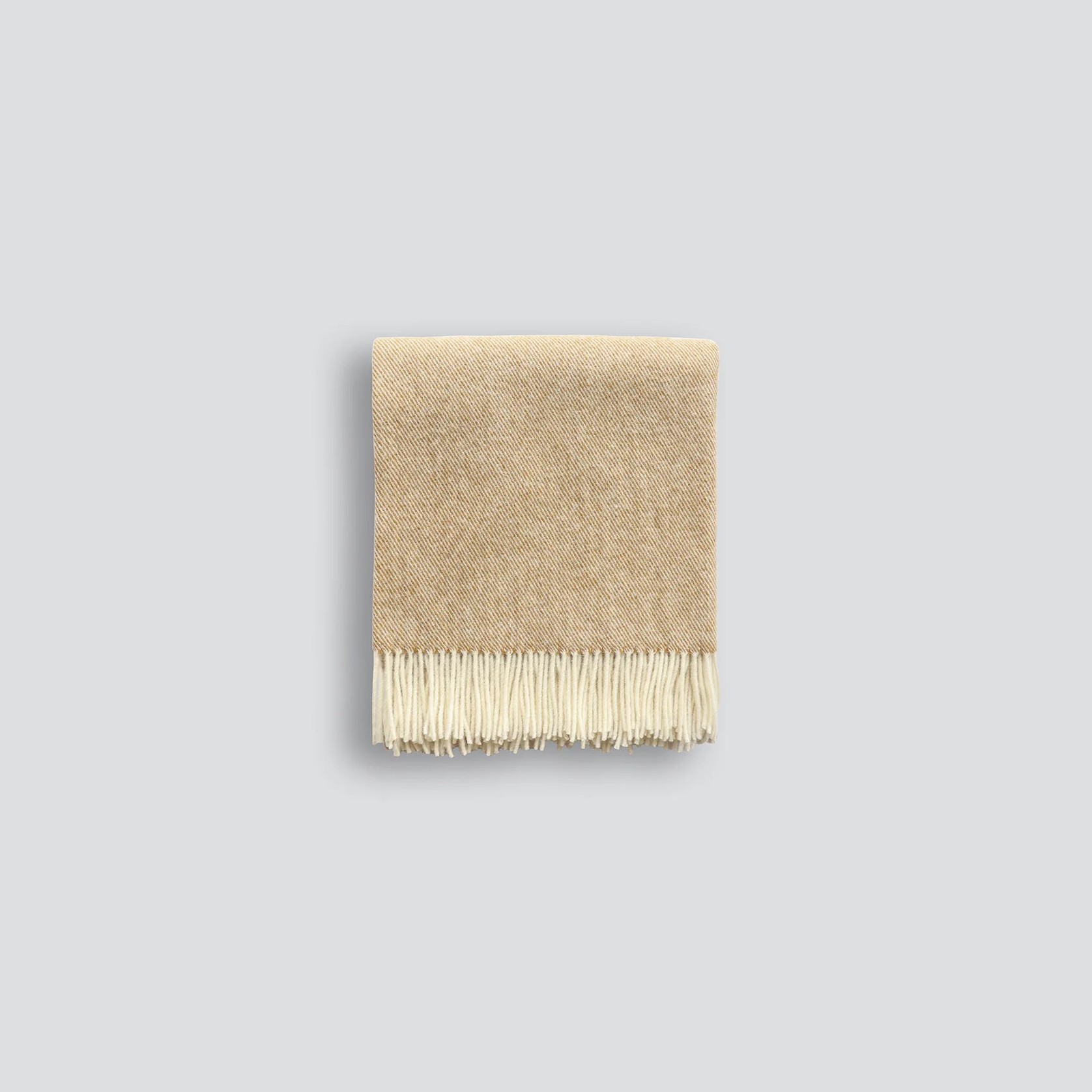 Baya Martinborough Throw - Ochre | Pure NZ Wool gallery detail image