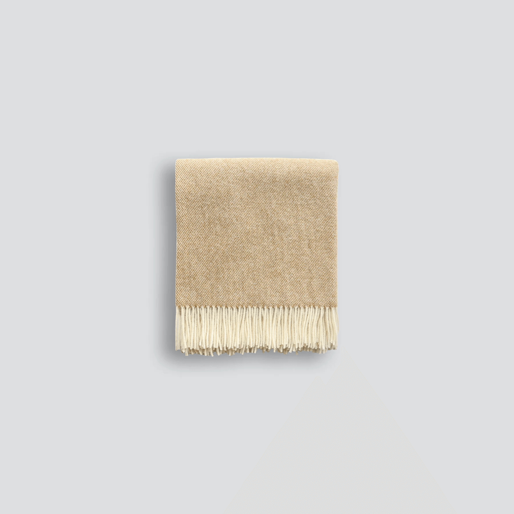 Baya Martinborough Throw - Ochre | Pure NZ Wool gallery detail image