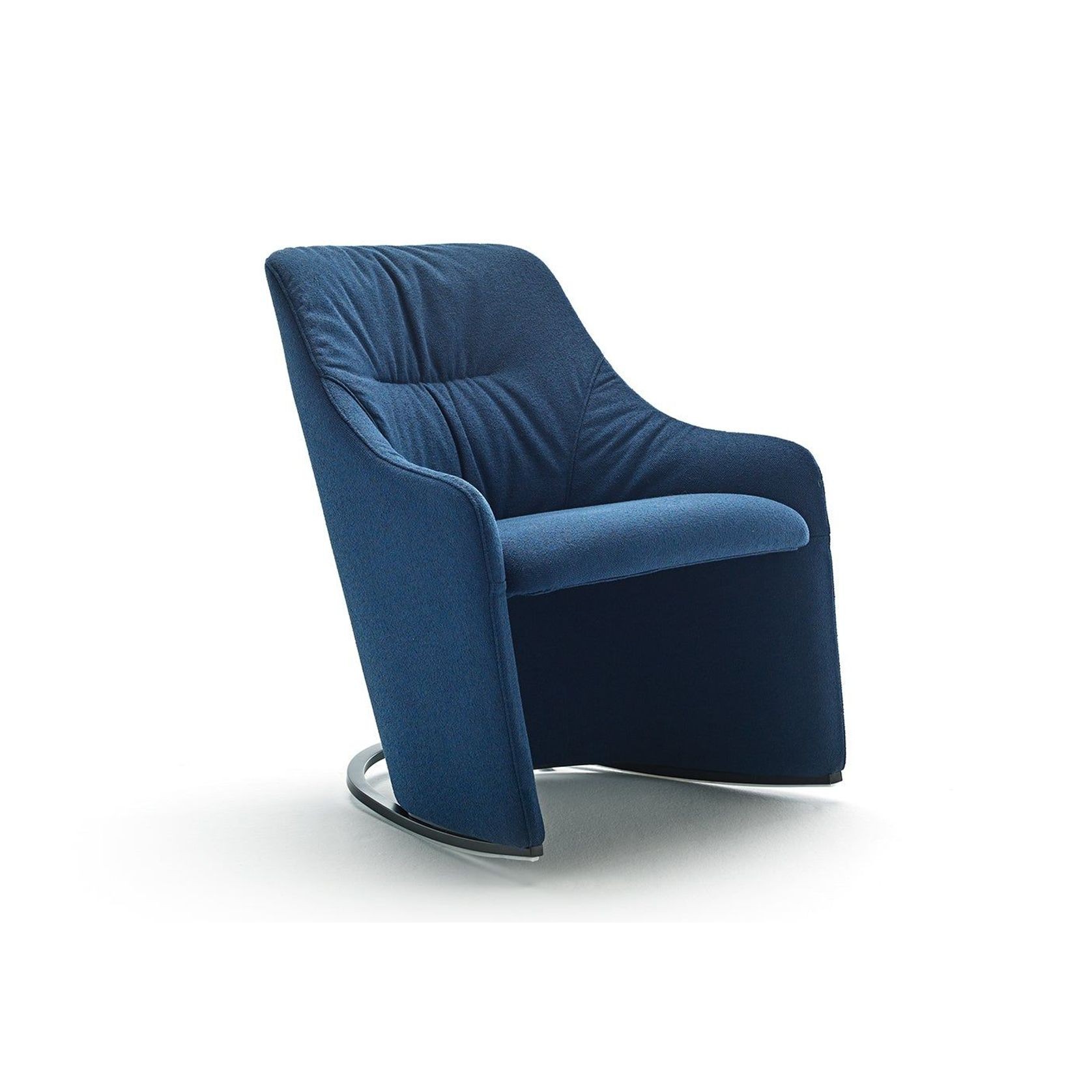 Nagi Low Rocking Armchair - Soft Upholstery gallery detail image