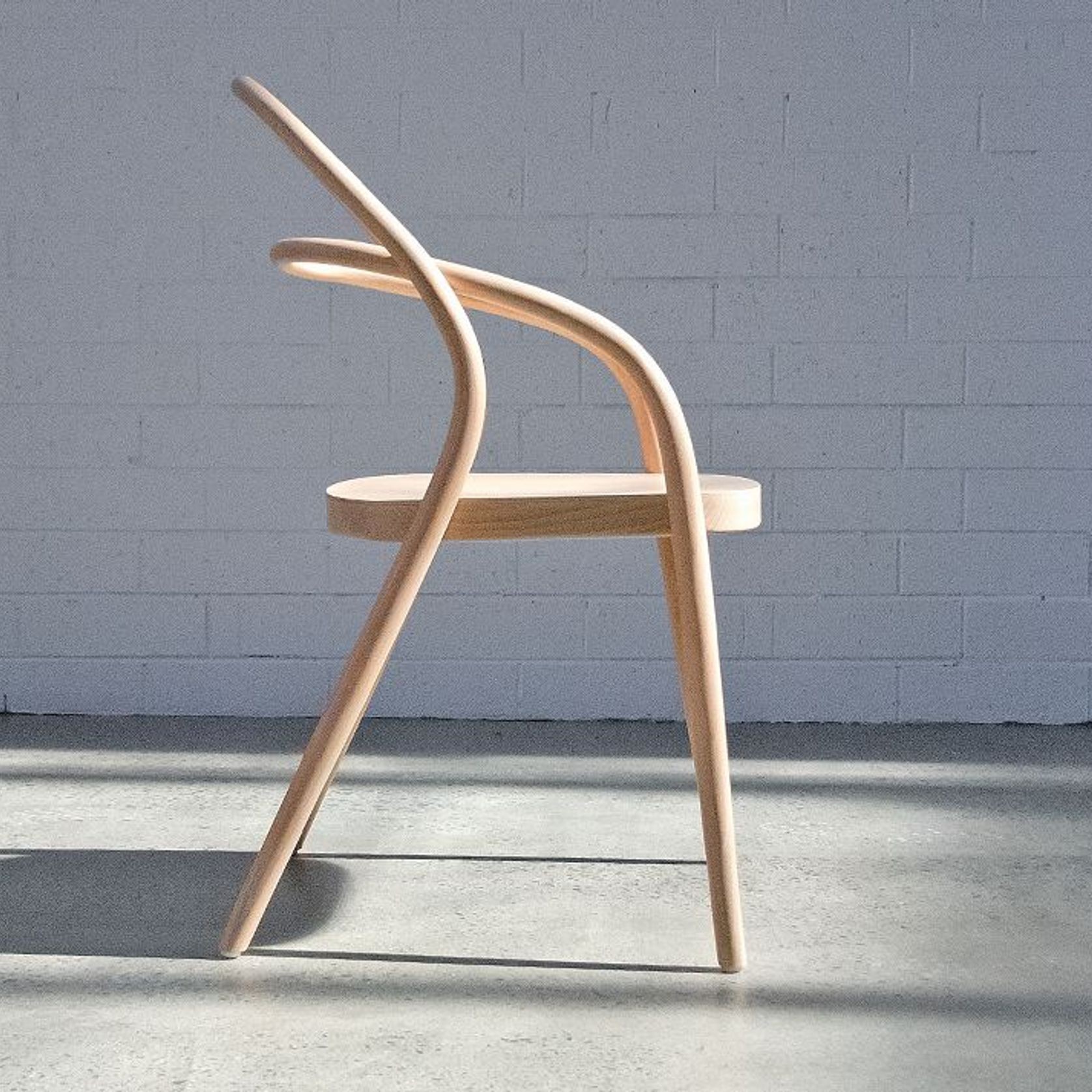 002 Bentwood Chair - Natural - by TON gallery detail image