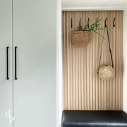 Natural Oak | Acoustic Panel (White Felt) gallery detail image