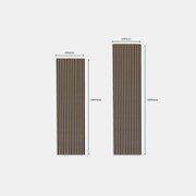 Natural Walnut | Acoustic Panel gallery detail image