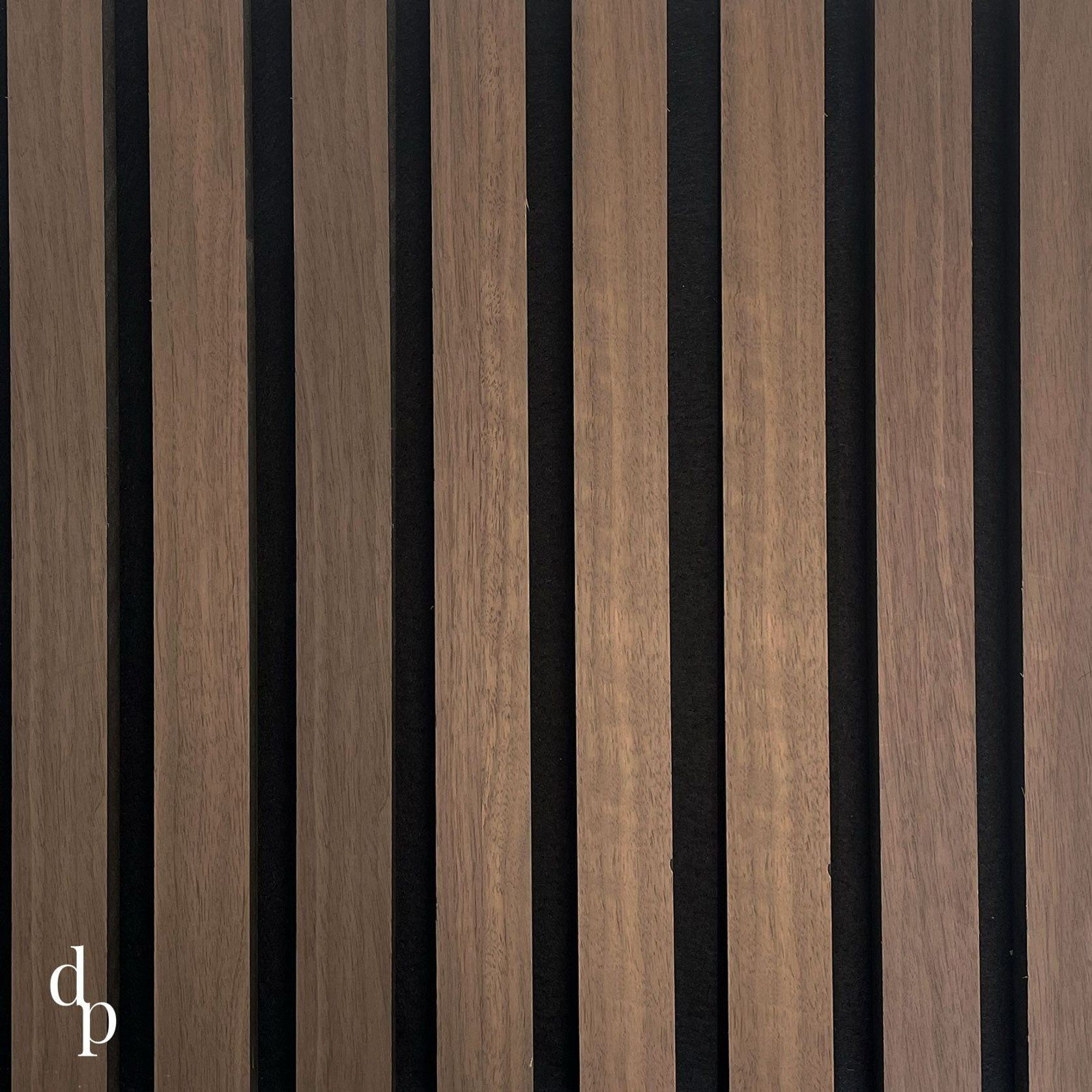 Natural Walnut | Black Felt | 2400mm gallery detail image