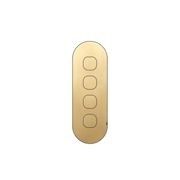 13 Carbon 4 Gang Switch Grid Faceplate gallery detail image