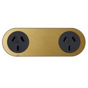 13 Carbon Double Outlet Faceplate gallery detail image