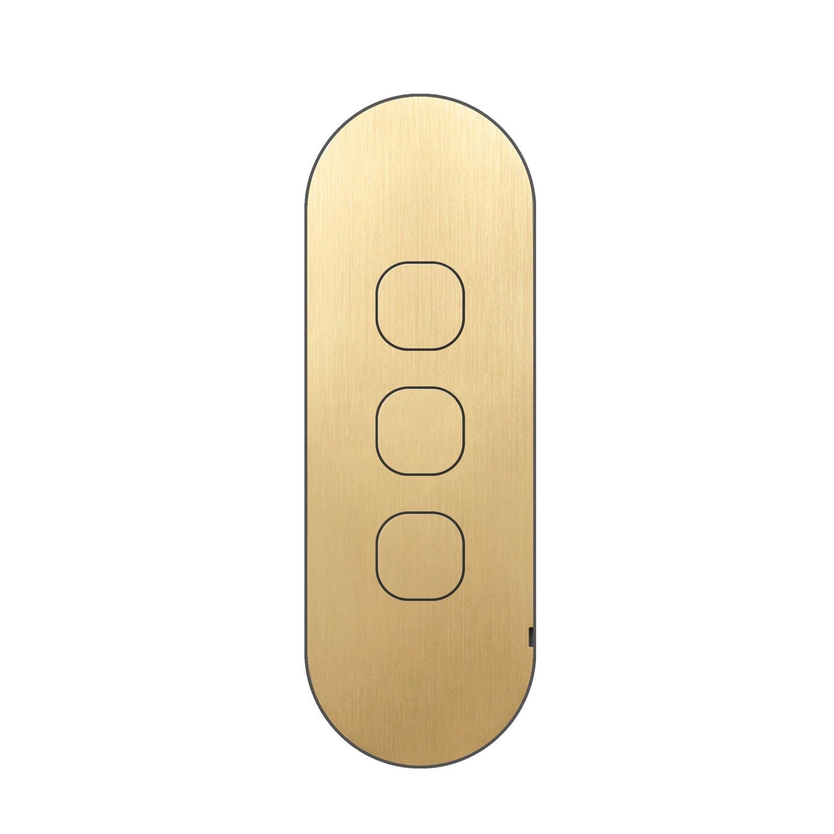 13 Carbon 3 Gang Switch Grid Faceplate gallery detail image