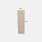 Natural Oak | Acoustic Panel (White Felt) gallery detail image