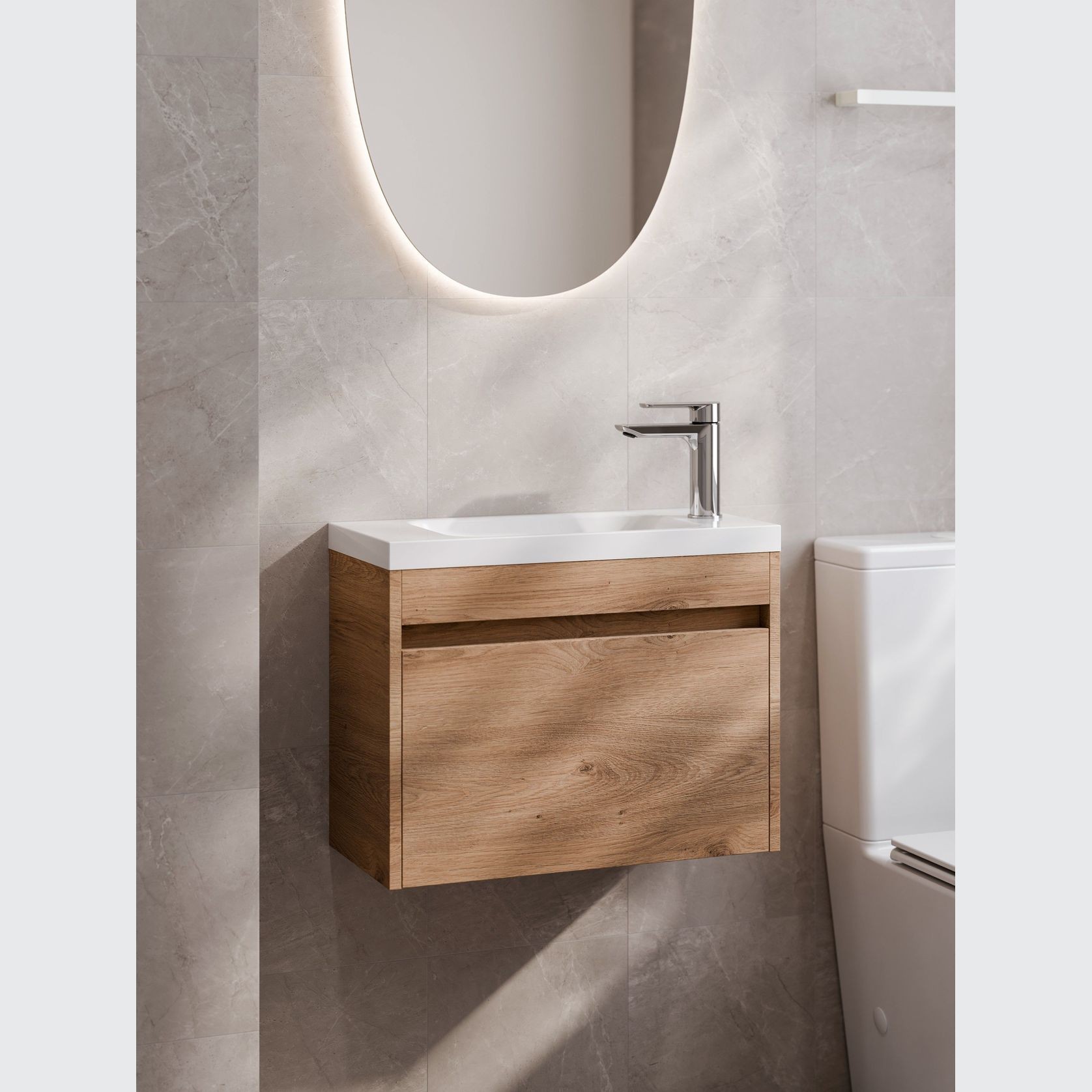 Code Luxe 550 WC Wall Hung Vanity gallery detail image