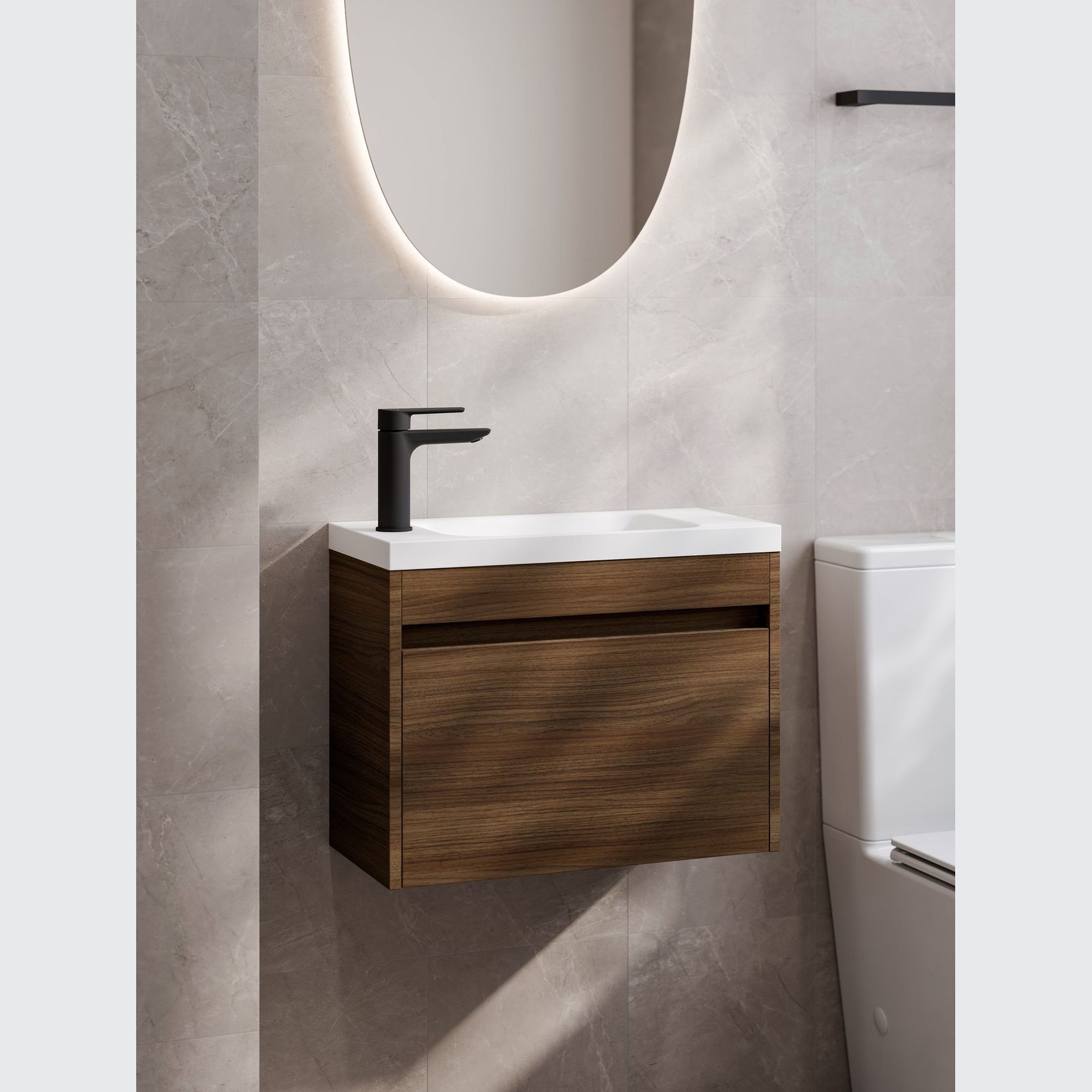 Code Luxe 550 WC Wall Hung Vanity gallery detail image
