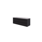 Code Neo 1600 Four Drawer Wall-Hung Vanity Range gallery detail image