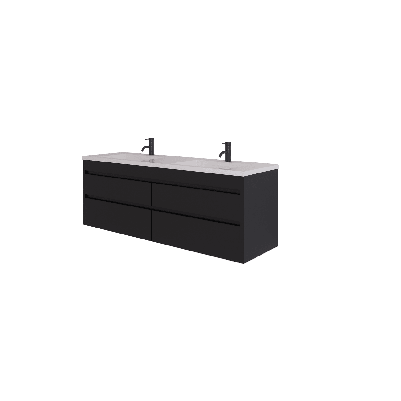 CODE Neo 1800 Four Drawer Wall-Hung Vanity Range gallery detail image