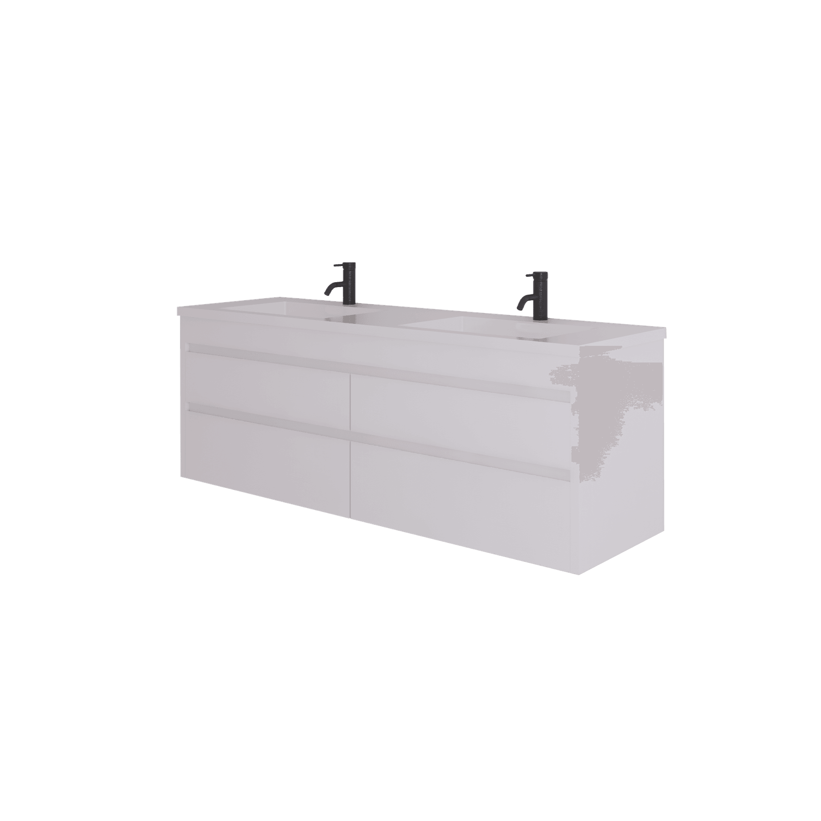 CODE Neo 1600 Four Drawer Wall-Hung Vanity Range gallery detail image