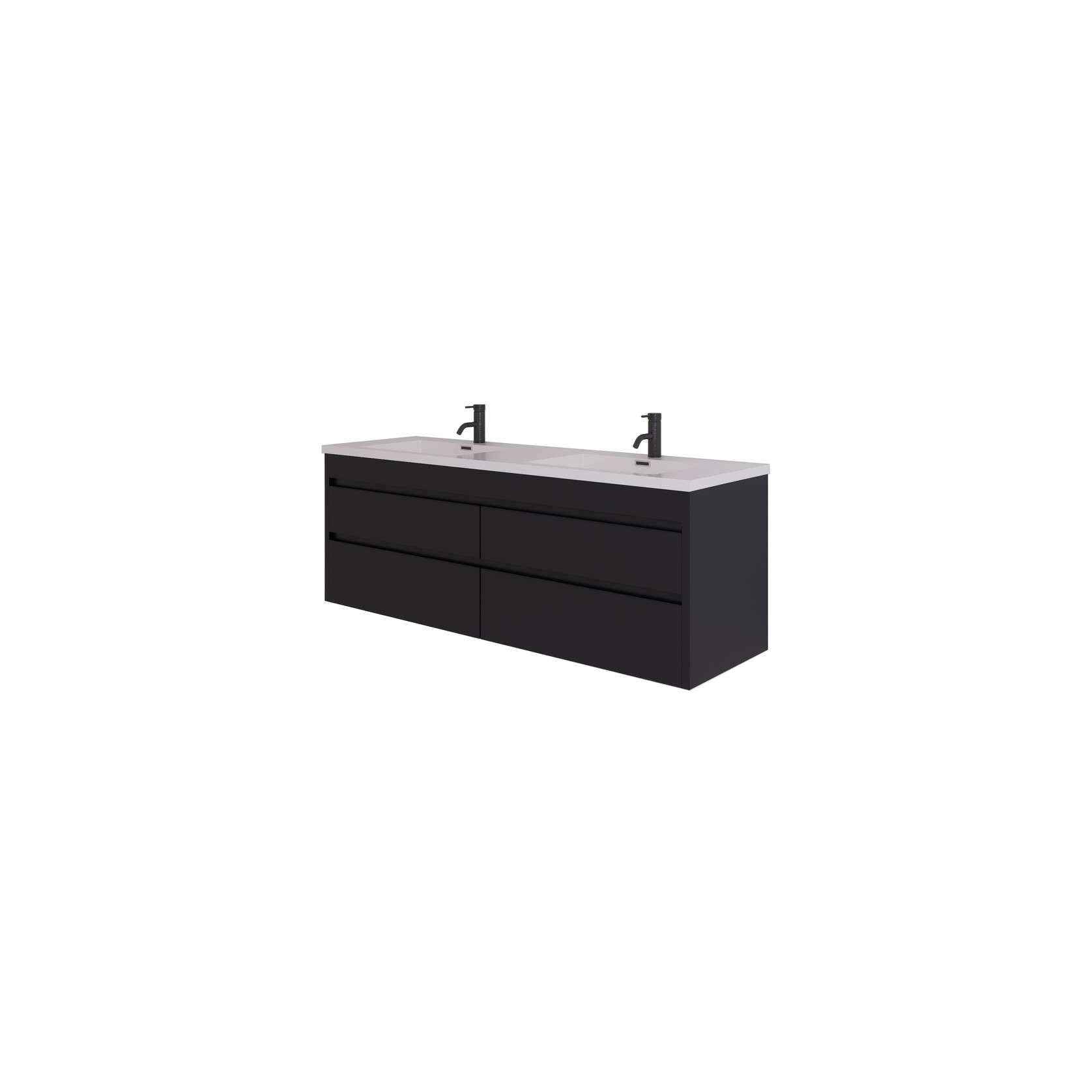 Code Neo 1600 Four Drawer Wall-Hung Vanity Range gallery detail image