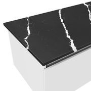 Nero Vena Silica Free Stone Top, Ensuite Depth gallery detail image