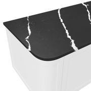 Nero Vena Silica Free Stone Top, Curved Full Depth gallery detail image