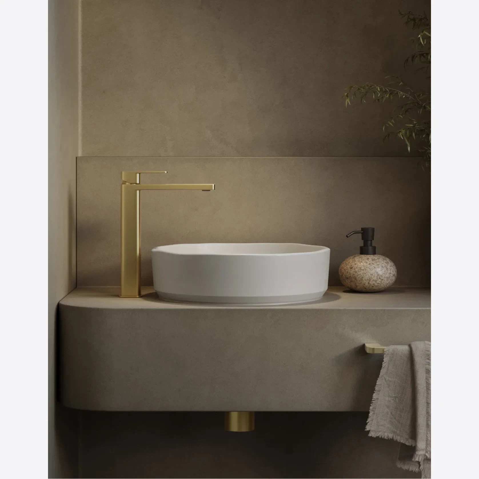 Nesso Extended Basin Mixer gallery detail image