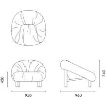 Nestle Lounge Chair gallery detail image