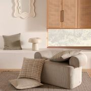 Weave Home Isola Cushion - Fog | 50 x 50cm gallery detail image