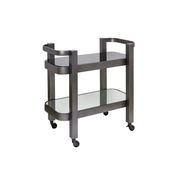St Tropez Drinks Trolley with Black Glass gallery detail image