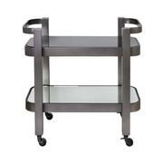 St Tropez Drinks Trolley with Black Glass gallery detail image