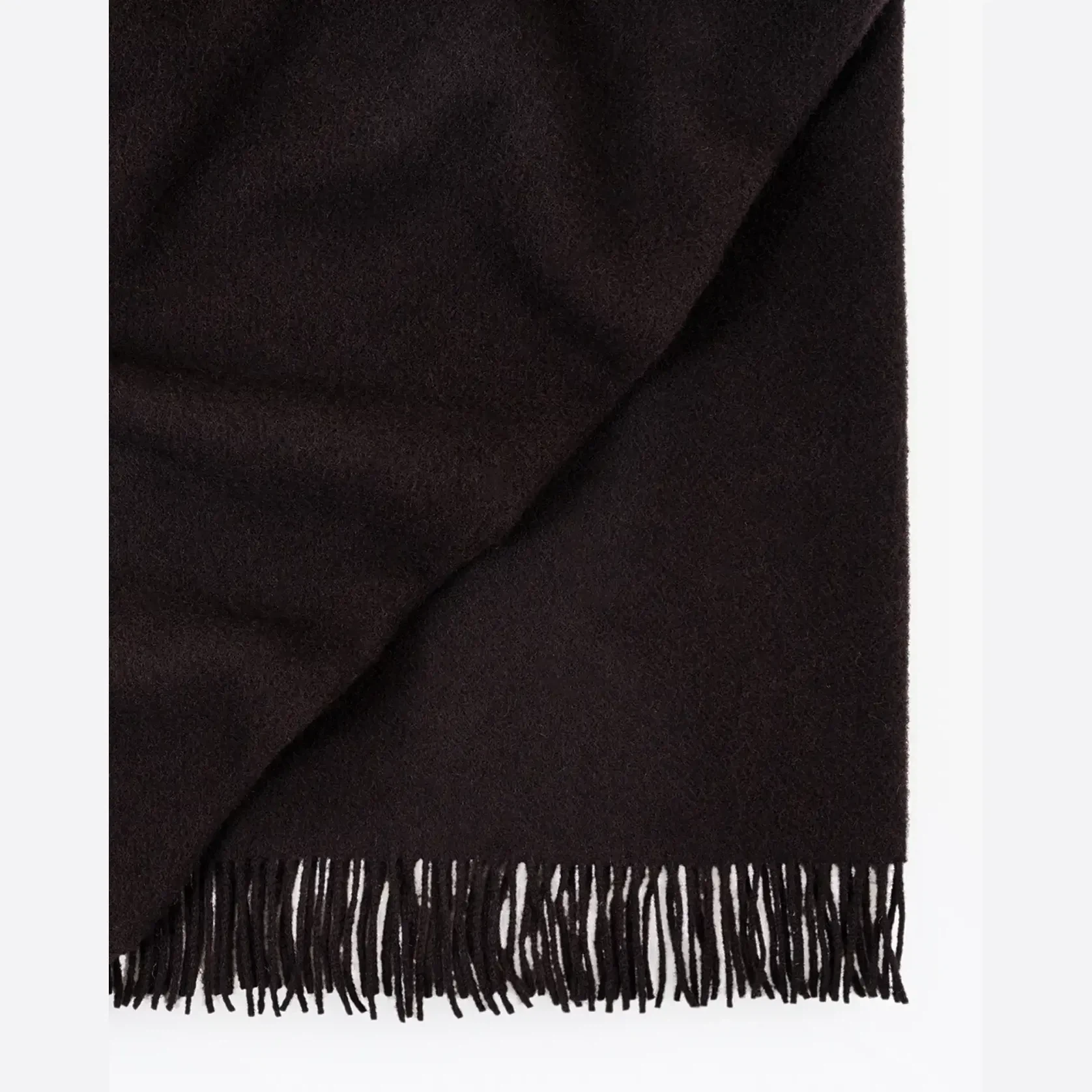 Weave Home Nevis Throw Blanket - Blackberry | NZ Lambswool gallery detail image