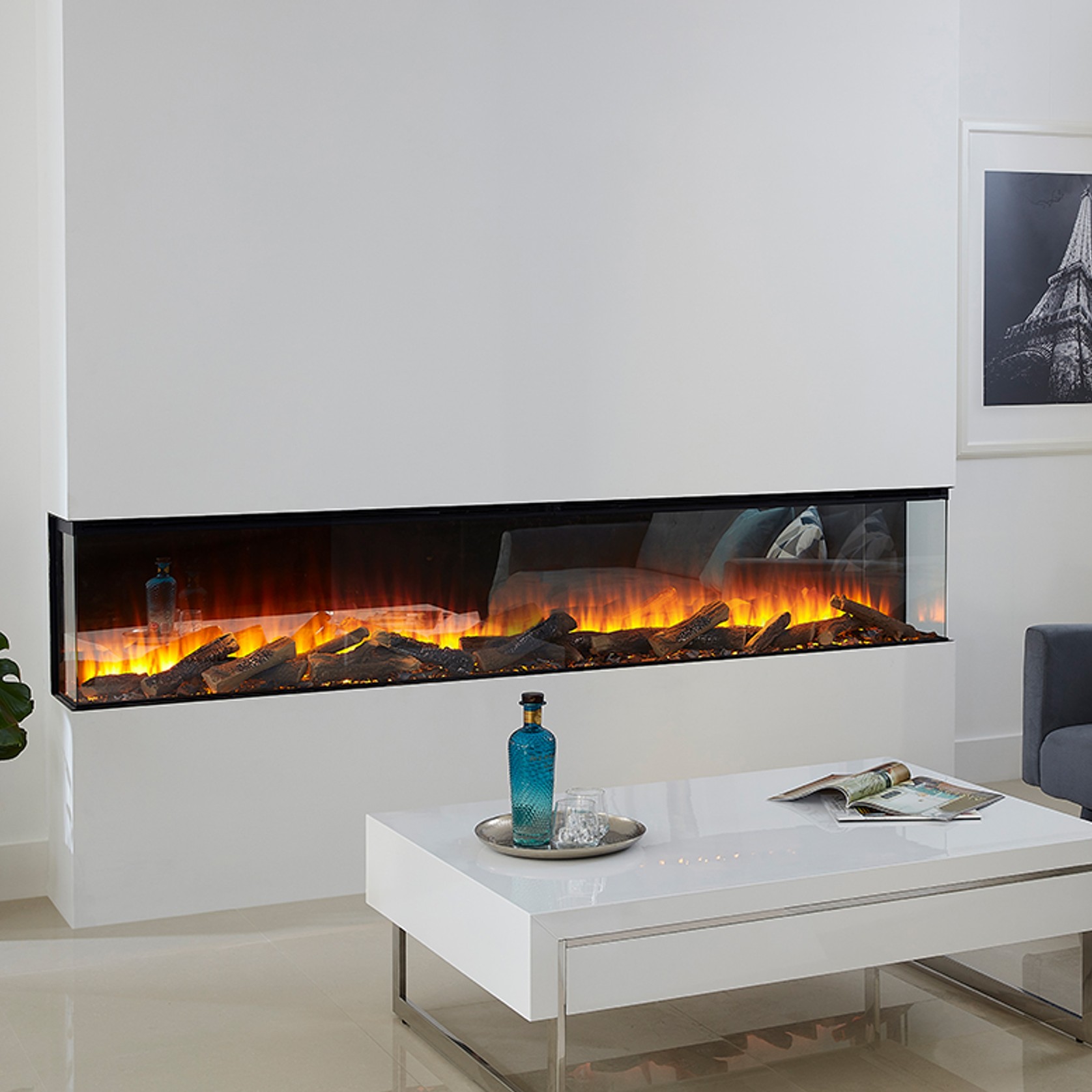 New Forest 2400 Electric Fireplace gallery detail image