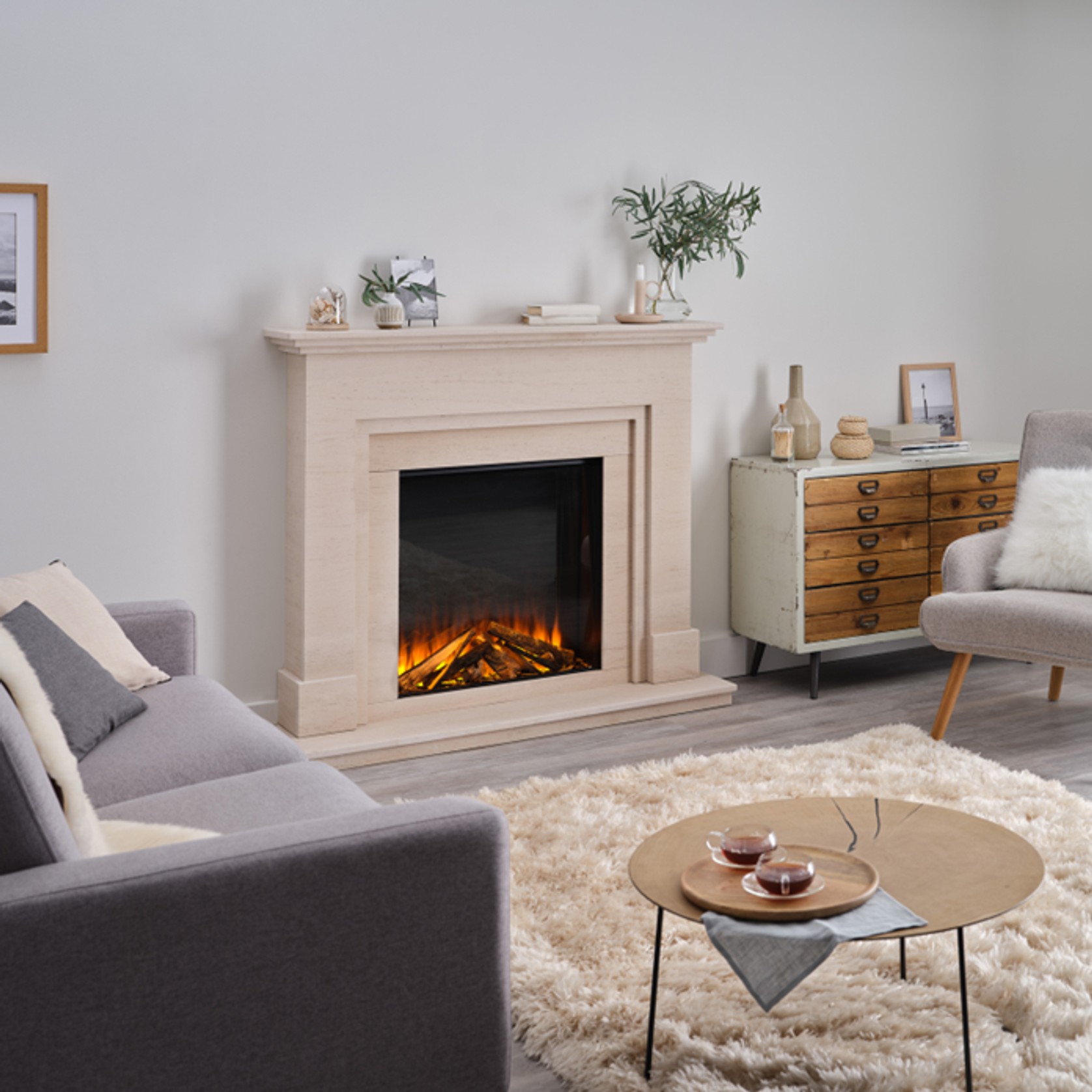 New Forest 650sq Electric Fire gallery detail image