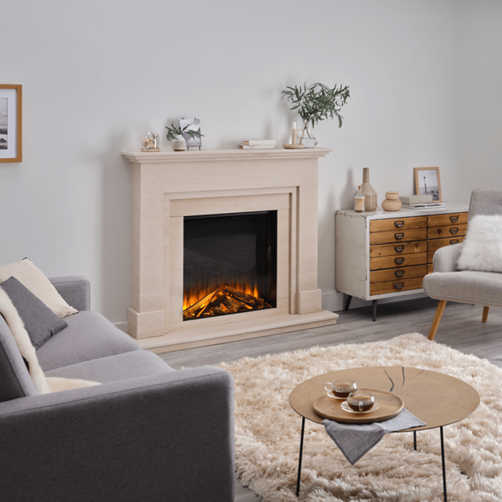 New Forest 650sq Electric Fire gallery detail image