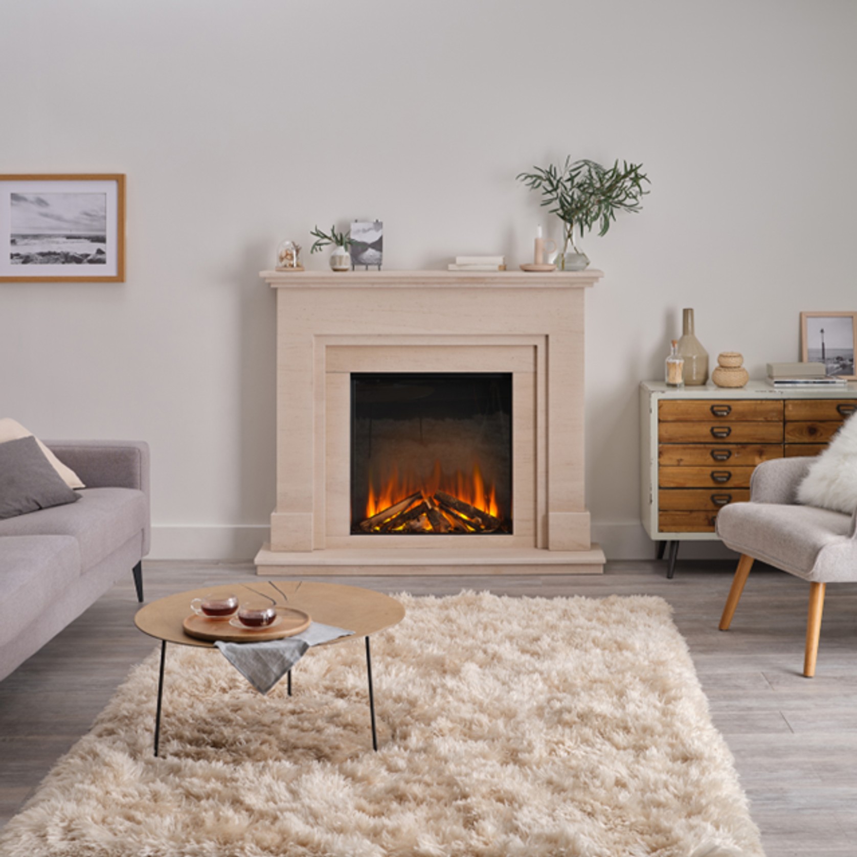 New Forest 650sq Electric Fire gallery detail image
