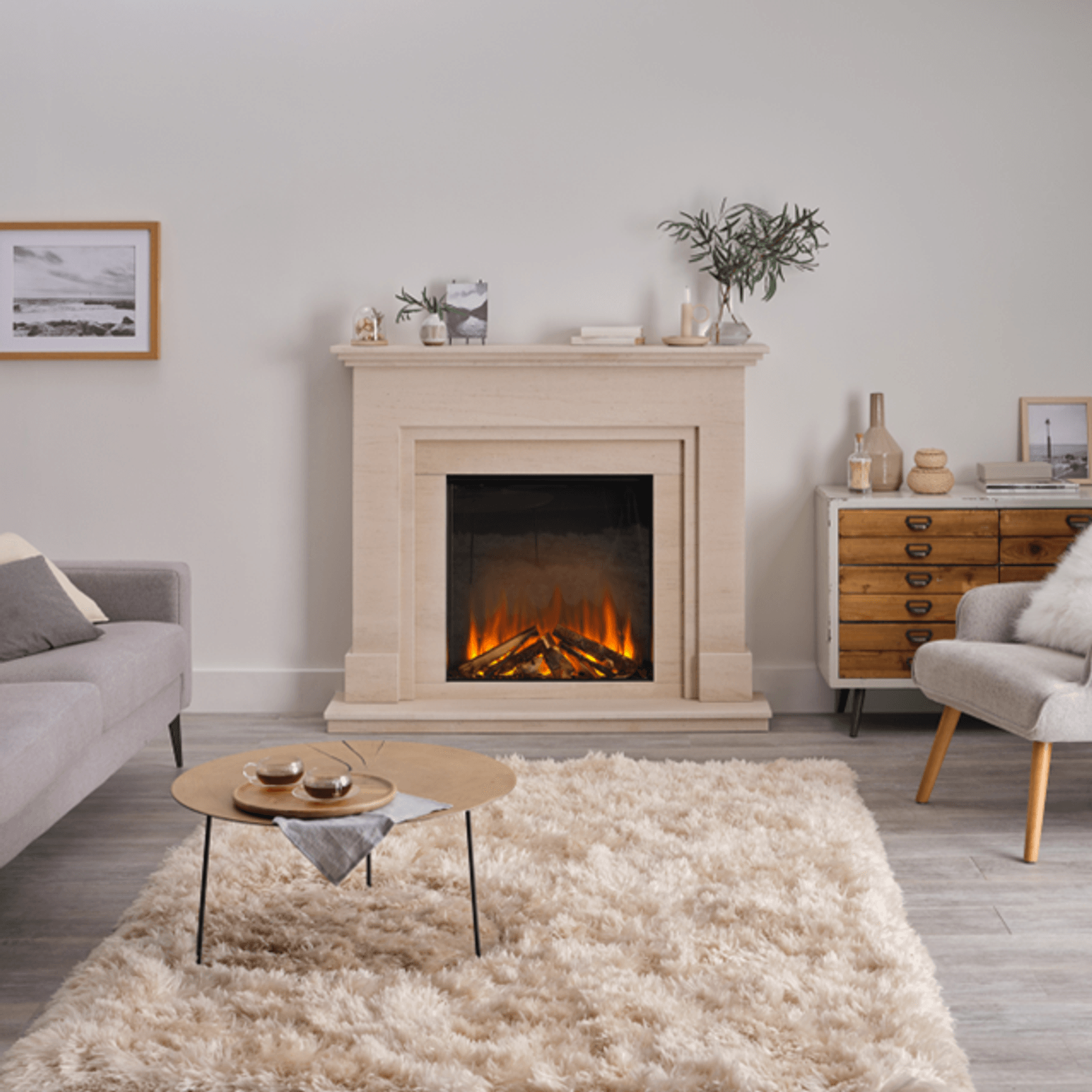 New Forest 650sq Electric Fire gallery detail image