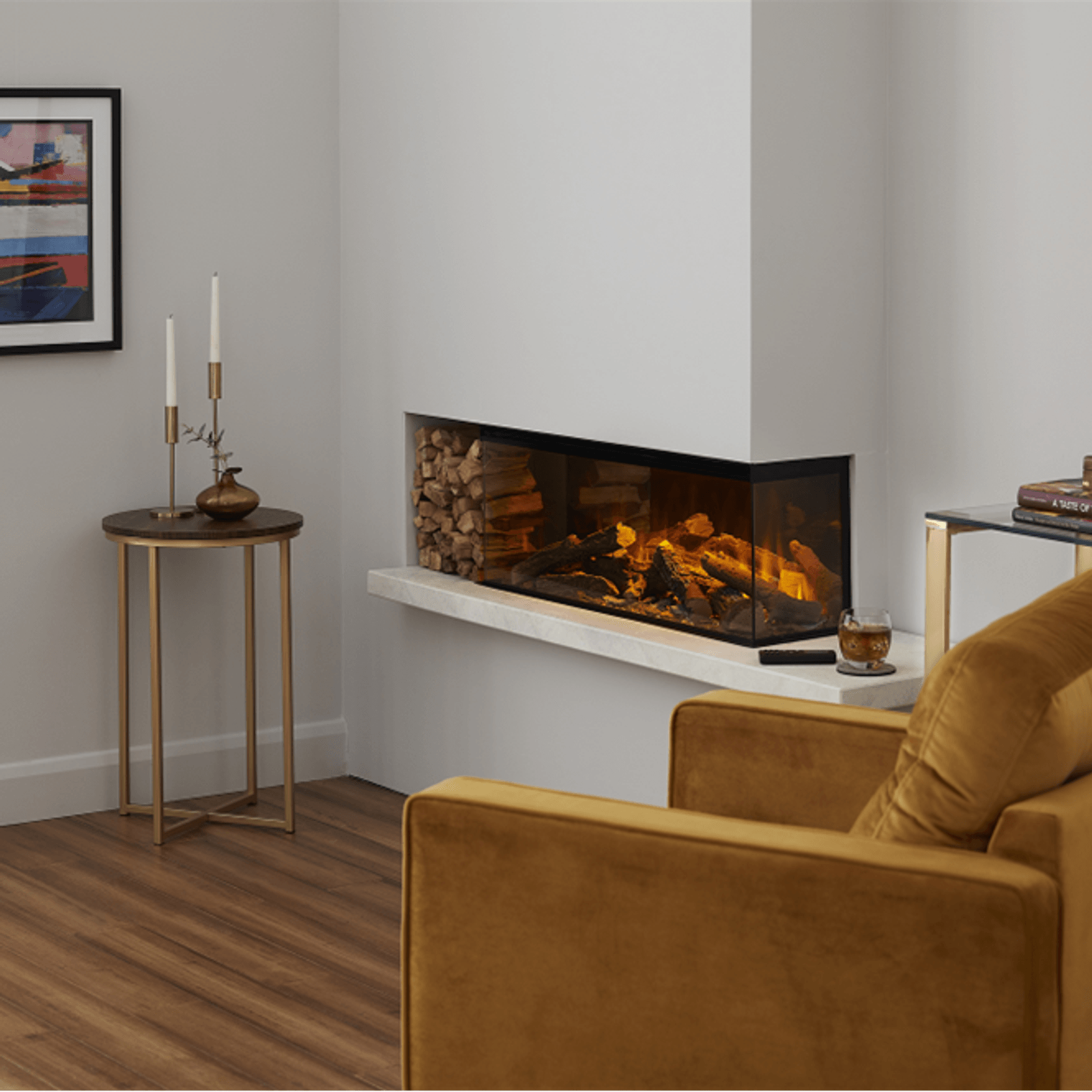 New Forest 870 Electric Fireplace gallery detail image