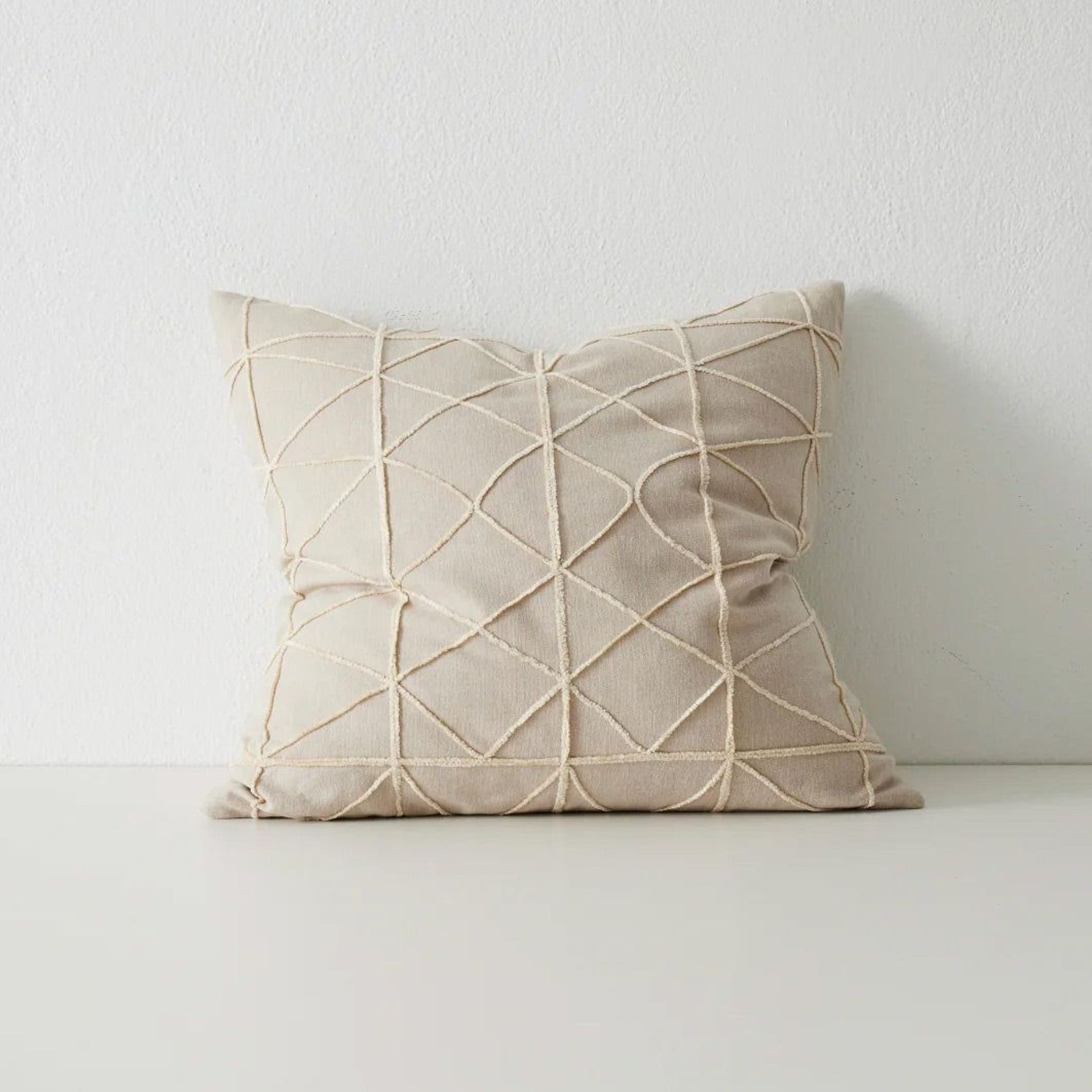 Weave Home Newstead Cushion - Natural | 50 x 50cm gallery detail image