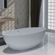 Pietra Bianca Nice Freestanding Stone Bath gallery detail image