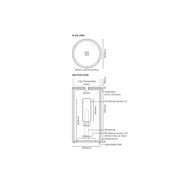 Nood Co Cylinder - Stepp Circle Basin - 14 Colours gallery detail image