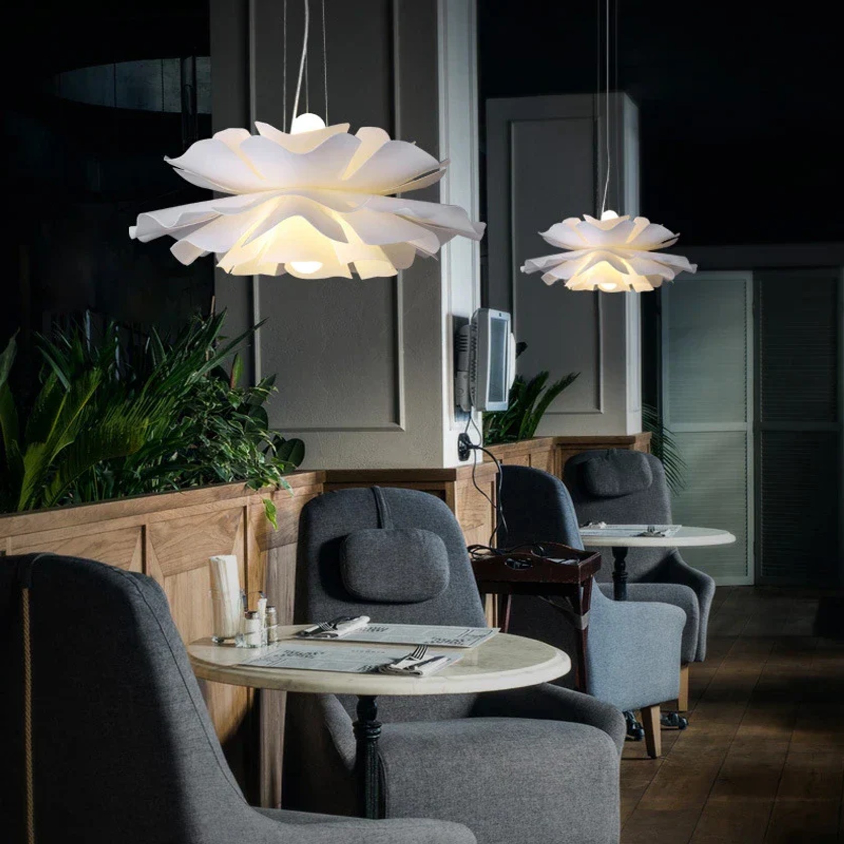 Lily Contemporary Chandelier gallery detail image