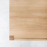 'Nordic' Solid Oak Bedside Cabinet gallery detail image