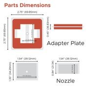 Fireboard Blower Nozzle Adapter gallery detail image