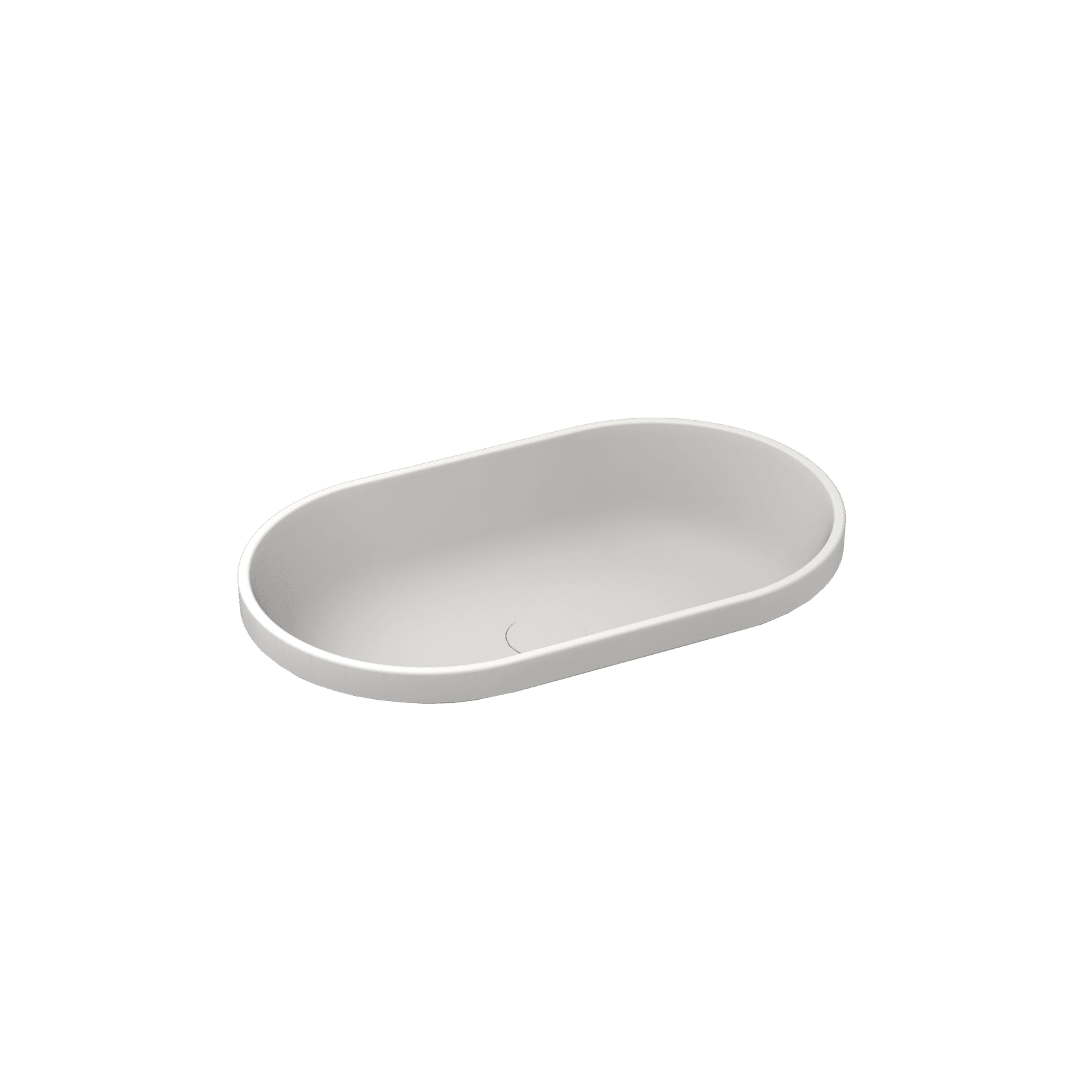 Oasis 550 Oval Inset Basin gallery detail image