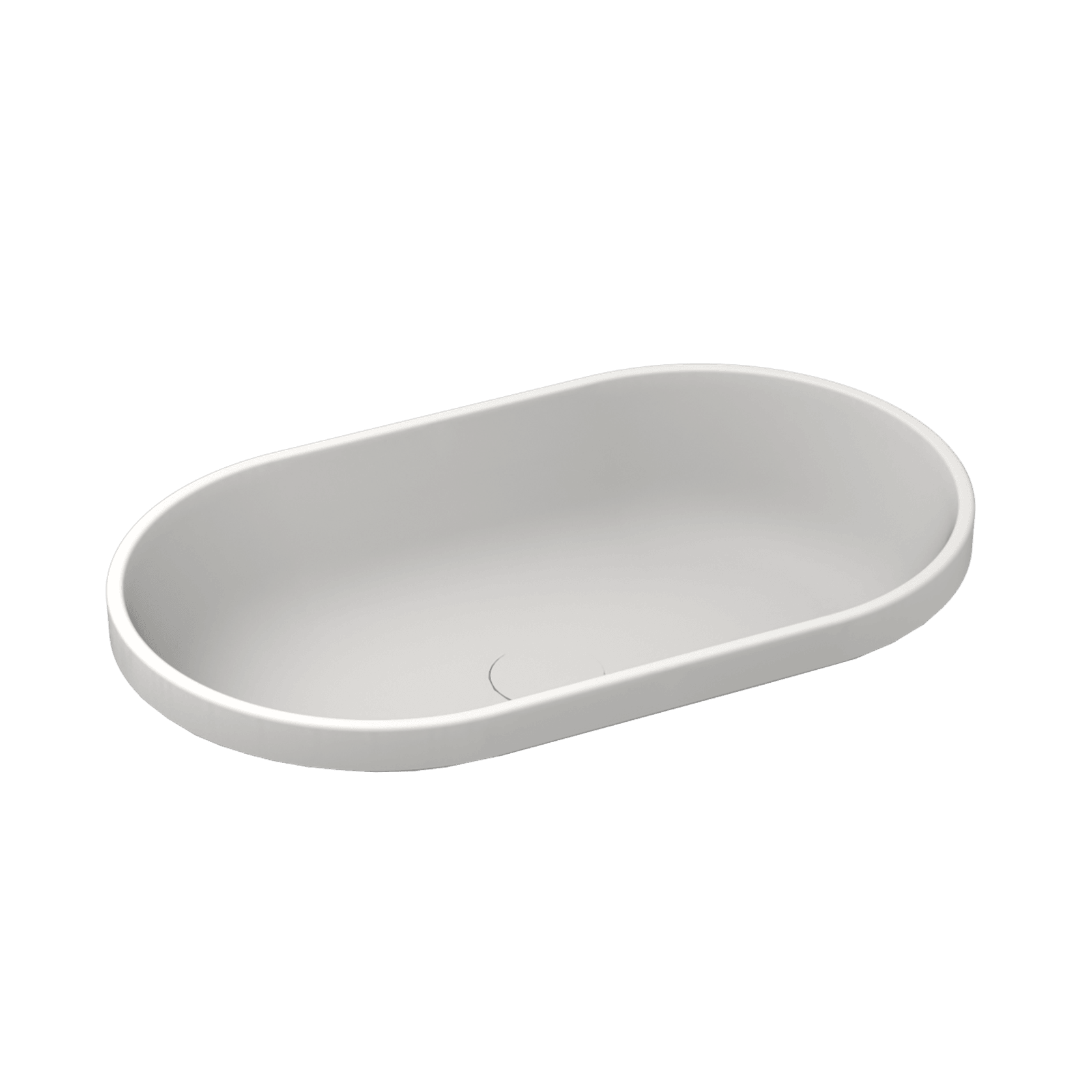 Oasis 550 Oval Inset Basin gallery detail image