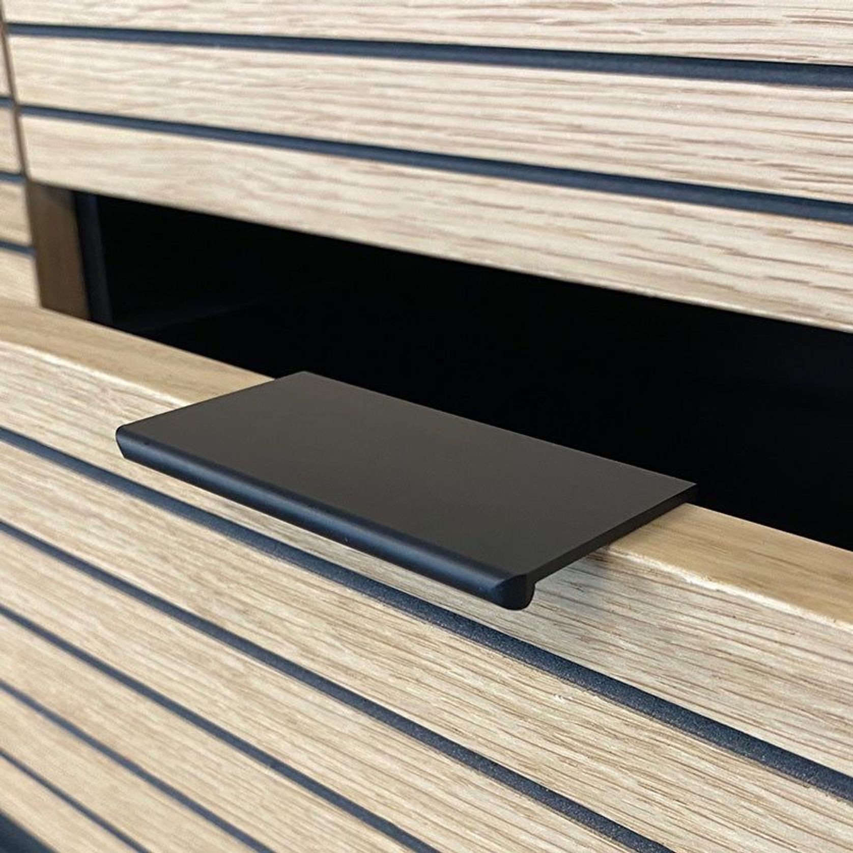 ODENCE Sideboard 160cm - Natural & Black gallery detail image