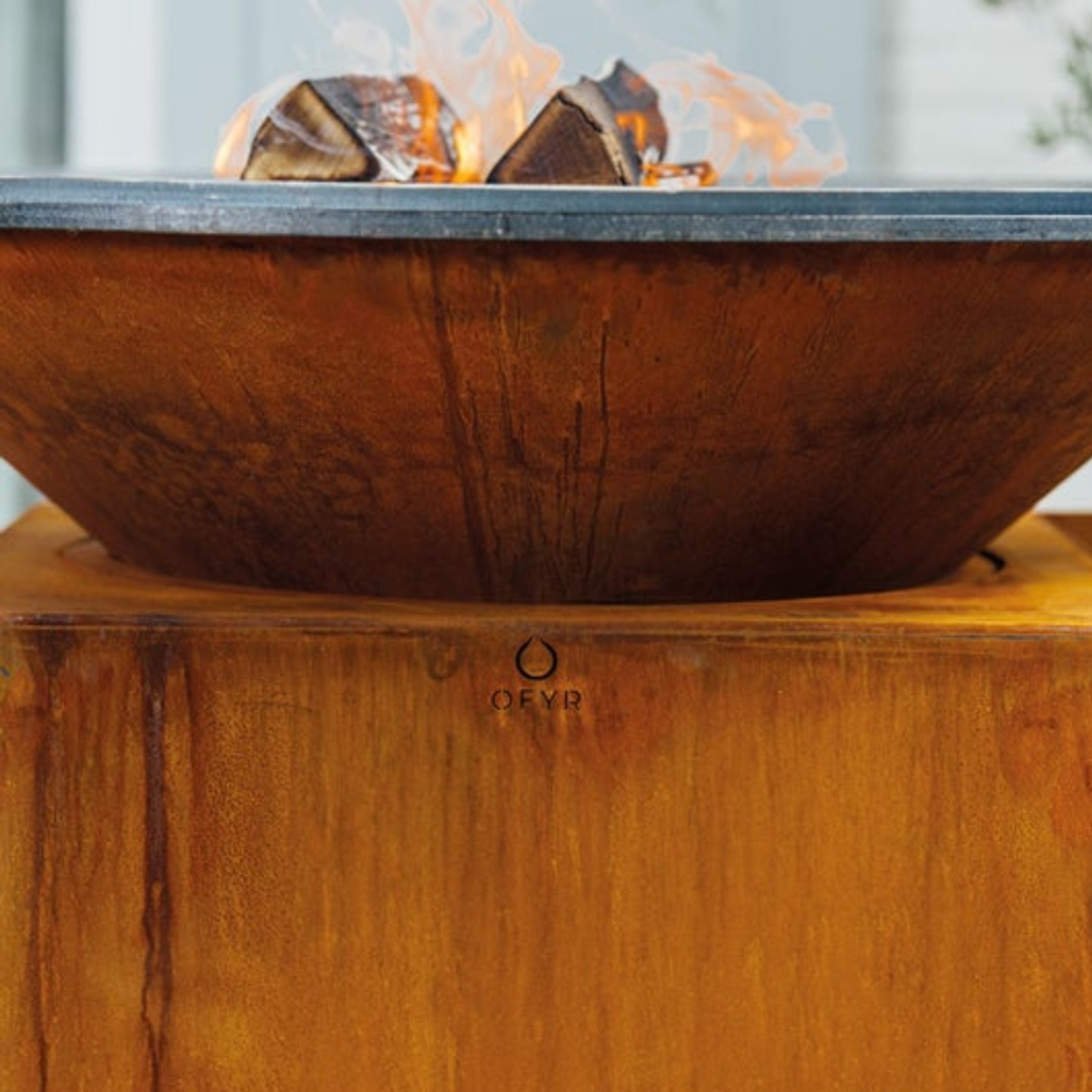 OFYR Pro + Classic Grill 120 - Corten Steel gallery detail image