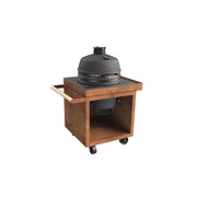 OFYR Pro + Kamado Grill Stand w/ Ceramic Tabletop - Corten Steel gallery detail image