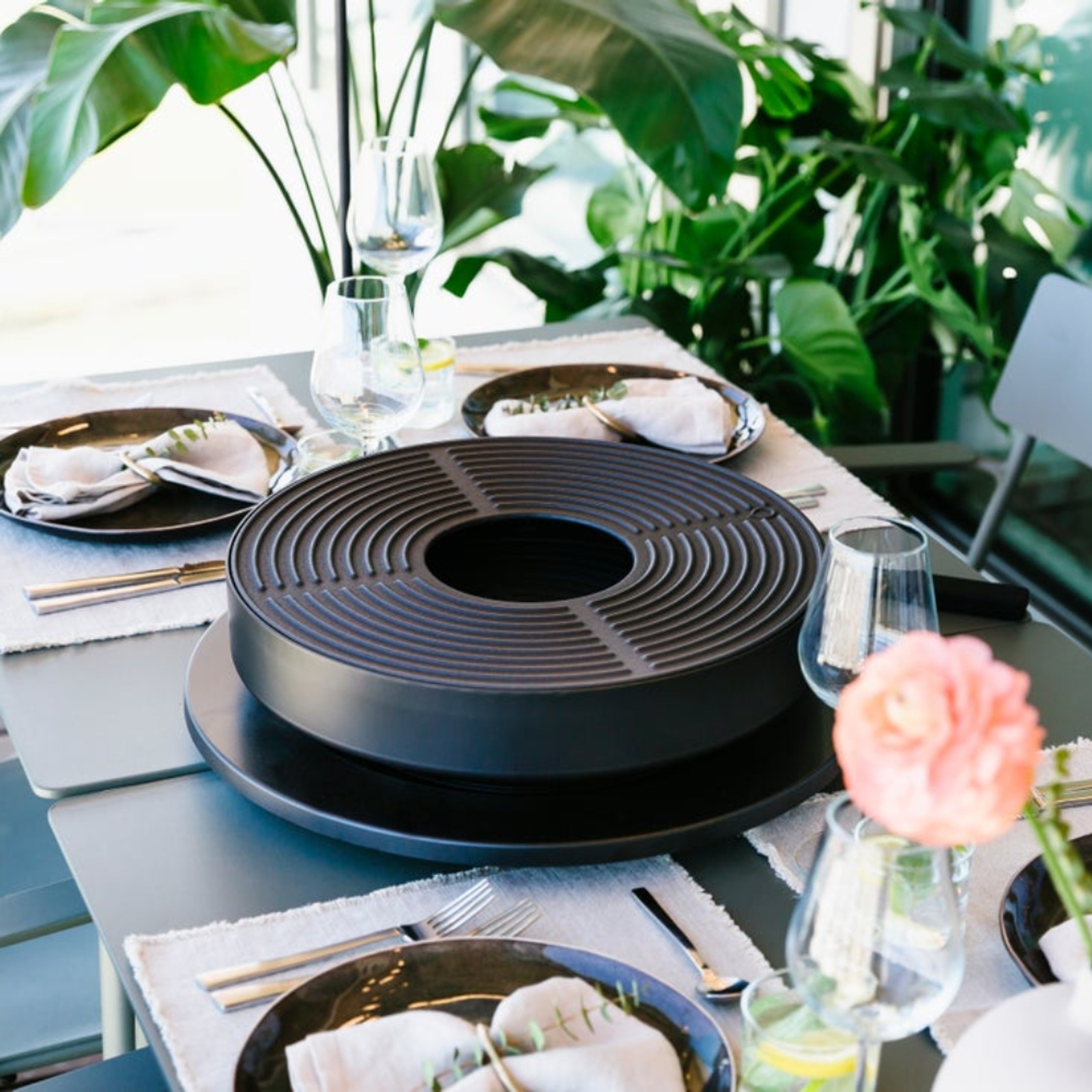 OFYR Tabl'O Table Grill - Black gallery detail image