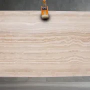 Ondulato Vein Cut Filled Travertine Benchtop gallery detail image