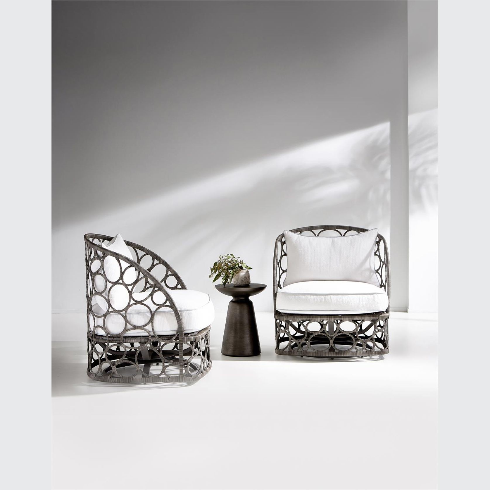 Bali Outdoor Swivel Chair gallery detail image